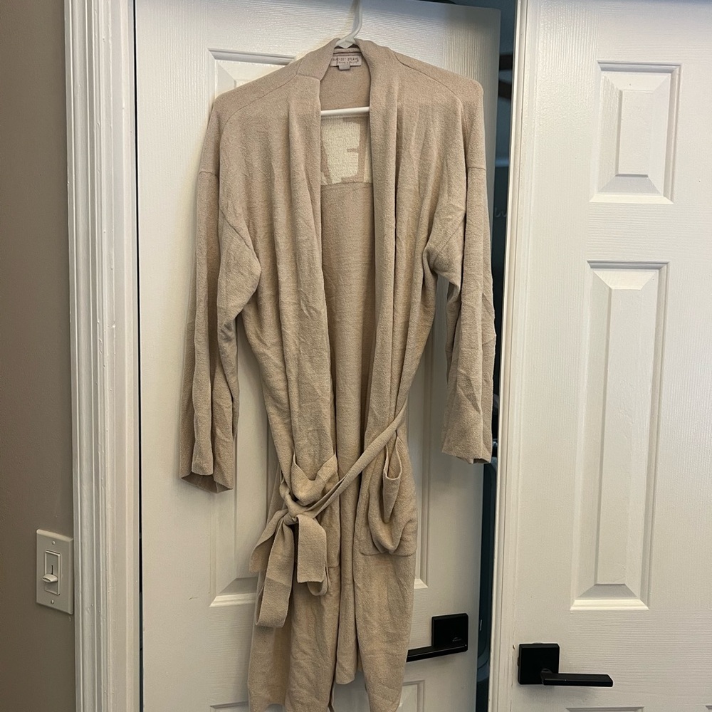 Beige Robe with Belt